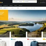 Home 18 마켓플레이스에서의 고객 피드백 수집 전략 - A professional e-commerce product page featuring a clean, modern design with visible customer review...