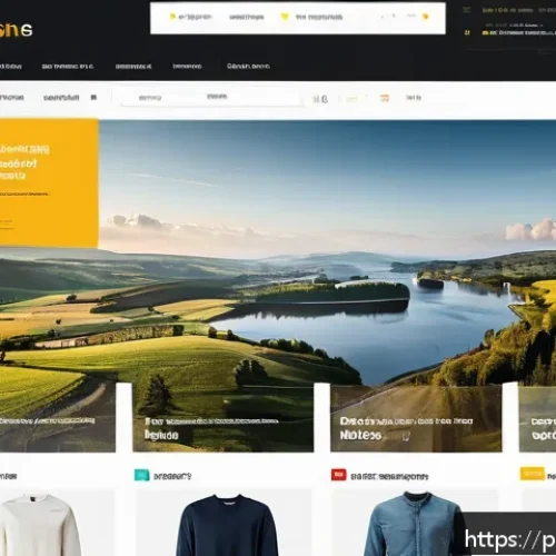 Home 30 마켓플레이스에서의 고객 피드백 수집 전략 - A professional e-commerce product page featuring a clean, modern design with visible customer review...